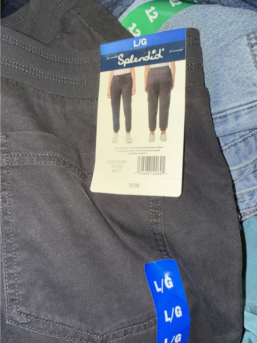Splendid Men's Charcoal Relaxed Jeans - Black/Grey
